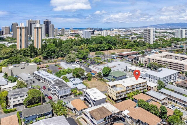 24 Hialoa St Unit 41, Honolulu, HI 96817 - birds eye view of property with a city view