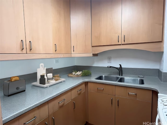 kitchen featuring sink