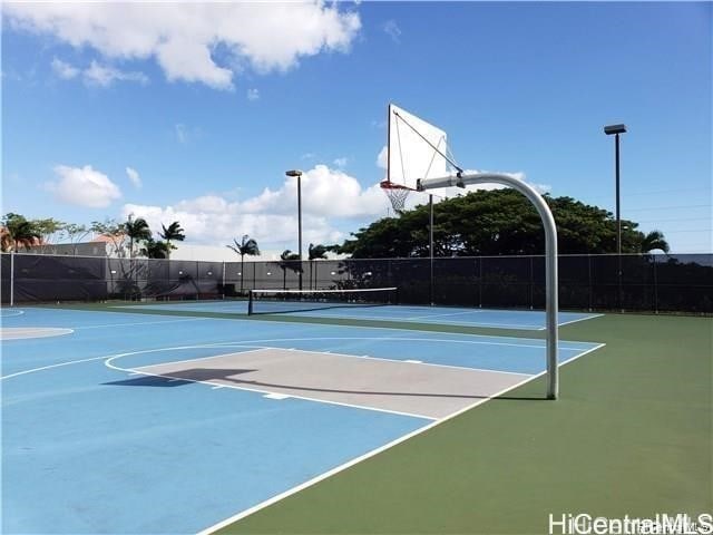 view of basketball court