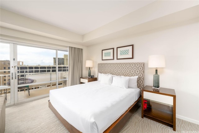 1777 Ala Moana Blvd Unit 2542, Honolulu, HI 96815 - bedroom featuring access to outside and baseboards
