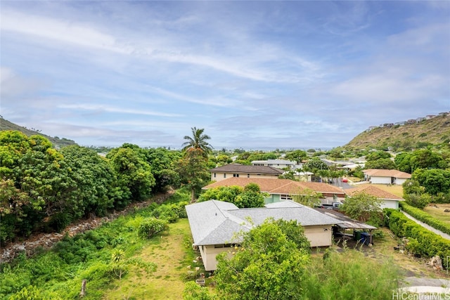 aerial view