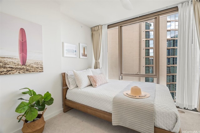 1388 Kapiolani Blvd Unit 3309, Honolulu, HI 96814 - carpeted bedroom featuring baseboards