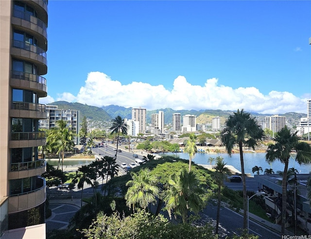 1888 Kalakaua Ave Unit 907, Honolulu, HI 96815 - city view featuring a water and mountain view