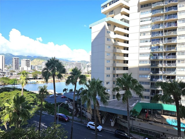 1888 Kalakaua Ave Unit 907, Honolulu, HI 96815 - view of apartment building / complex with a water and mountain view