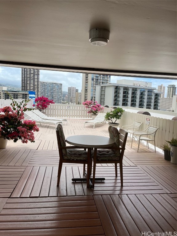 view of deck