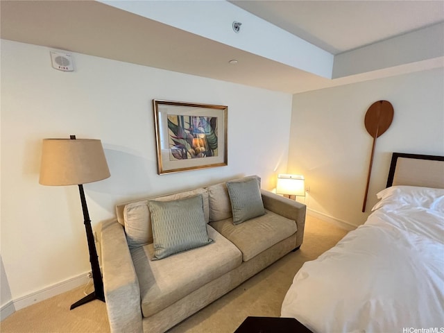 223 Saratoga Rd Unit 1108, Honolulu, HI 96815 - carpeted bedroom featuring baseboards