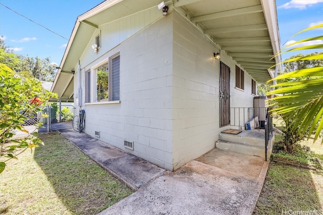 view of property exterior