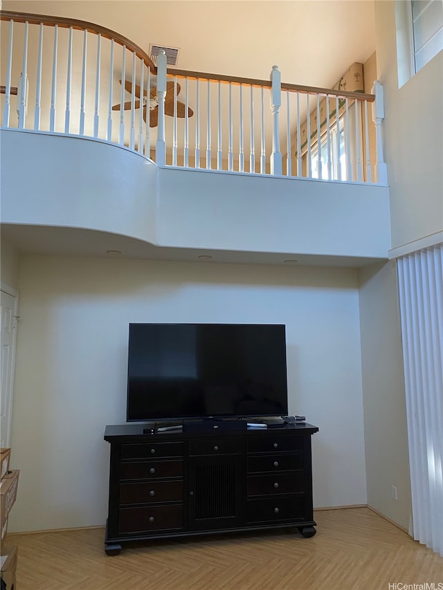 interior space with visible vents
