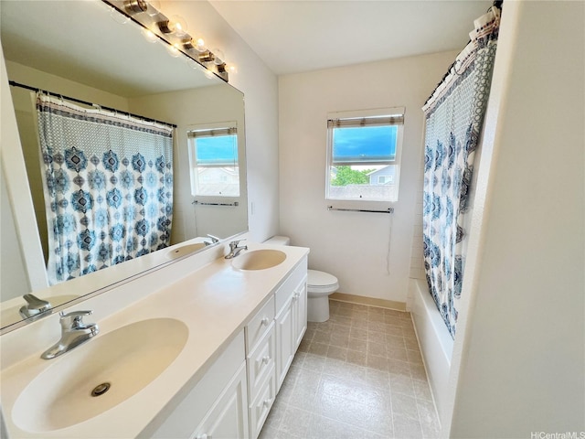 91-1051 Keoneula Blvd Unit E3, Ewa Beach, HI 96706 - bathroom with double vanity, shower / bath combination with curtain, and tile patterned flooring