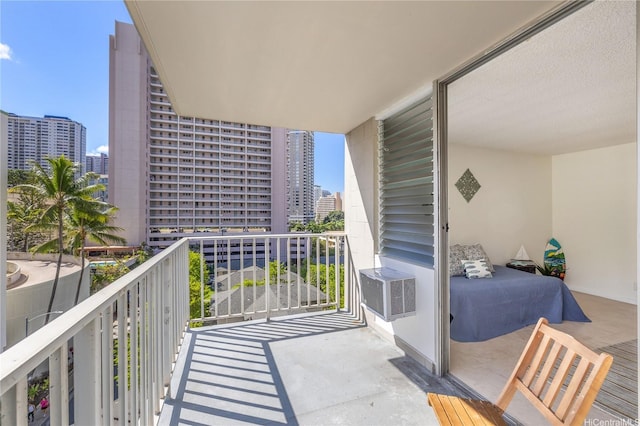 475 Atkinson Dr Unit 709, Honolulu, HI 96814 - balcony with a city view and cooling unit