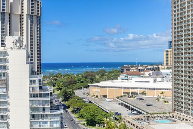 475 Atkinson Dr Unit 709, Honolulu, HI 96814 - view of water feature with a city view