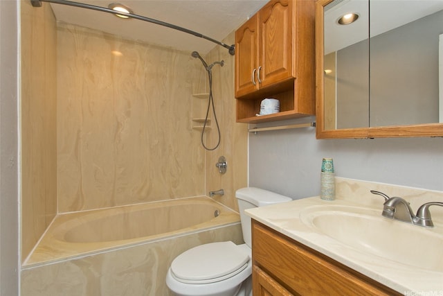 84-664 Ala Mahiku St Unit 196C, Waianae, HI 96792 - full bathroom with toilet, shower / bath combination, and vanity