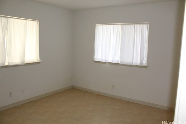 view of unfurnished room