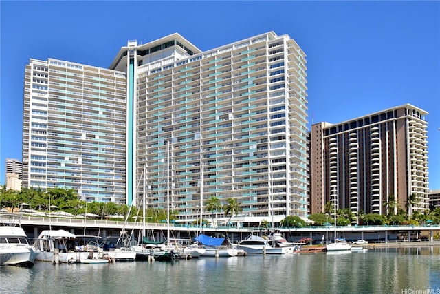 1777 Ala Moana Blvd Unit 2218, Honolulu, HI 96815 - view of building exterior featuring a water view