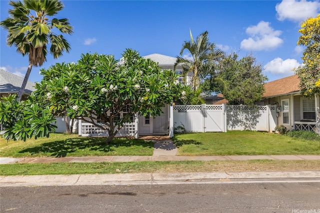 91-1019 Hiluhilu St, Kapolei, HI 96707 - obstructed view of property featuring a gate