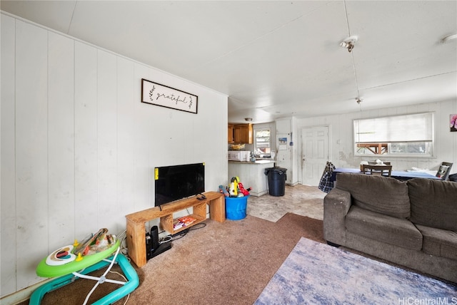 view of living room