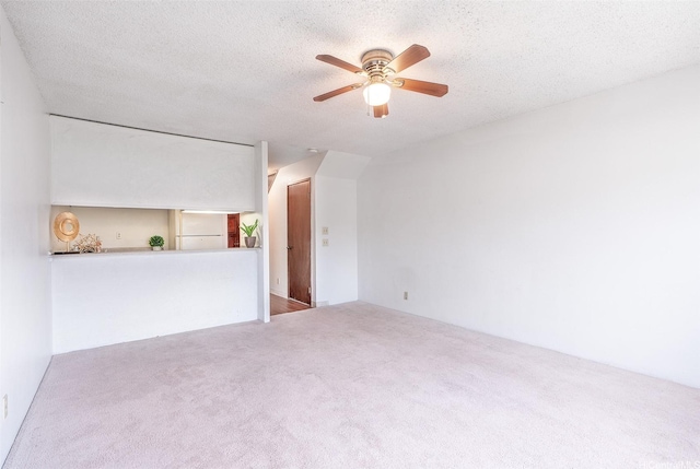 350 Aoloa St Unit A236, Kailua, HI 96734 - carpeted empty room featuring a ceiling fan and a textured ceiling