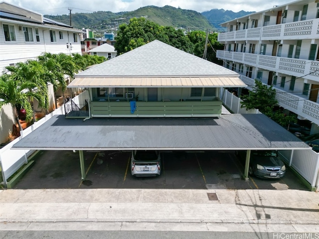 view of property with a mountain view