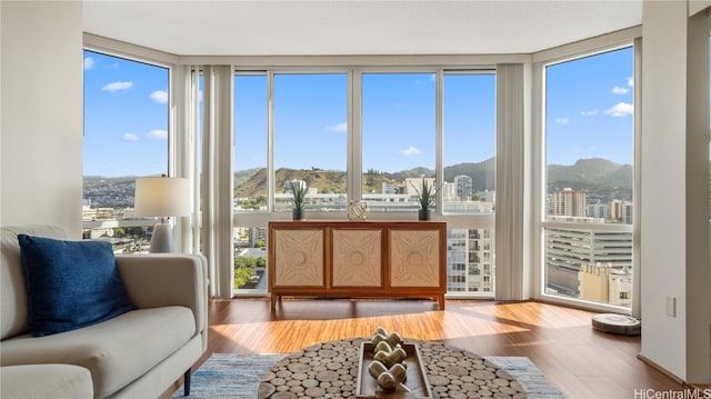 sunroom featuring plenty of natural light