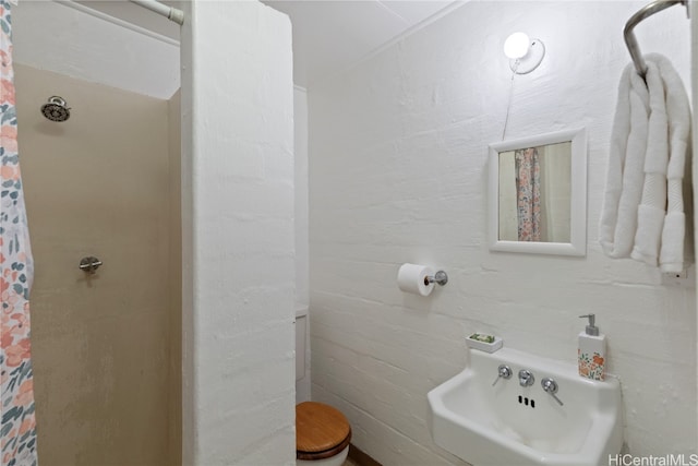 bathroom with toilet