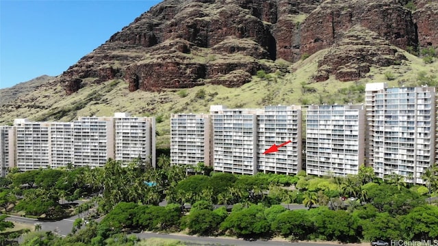 view of property with a mountain view