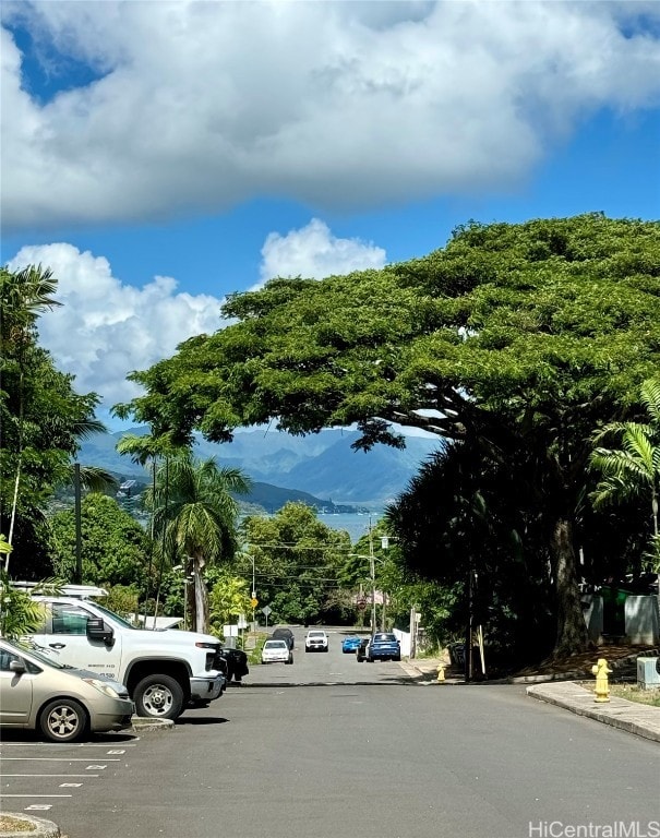 view of car parking