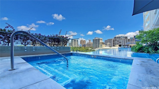 view of swimming pool