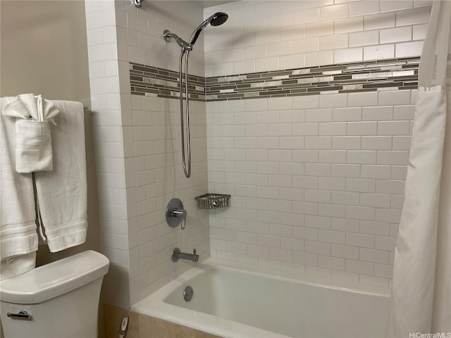 1777 Ala Moana Blvd Unit 223, Honolulu, HI 96815 - bathroom with tiled shower / bath combo and toilet