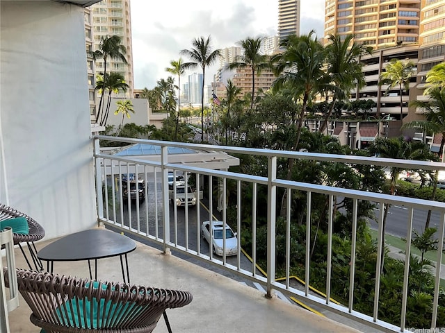 1777 Ala Moana Blvd Unit 223, Honolulu, HI 96815 - balcony featuring a water view