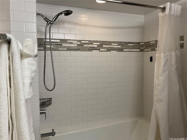 1777 Ala Moana Blvd Unit 223, Honolulu, HI 96815 - full bath featuring shower / bath combo with shower curtain