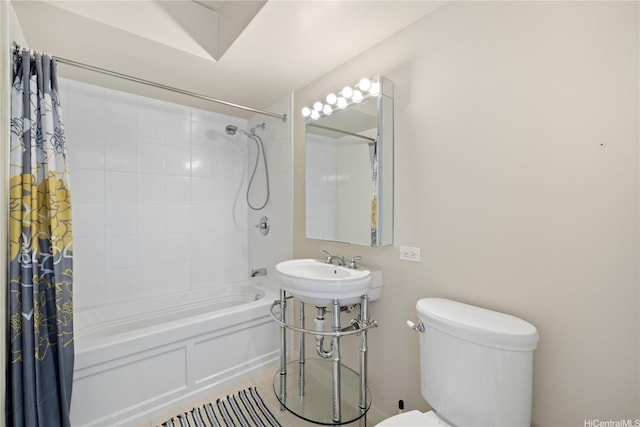 1288 Kapiolani Blvd Unit I1804, Honolulu, HI 96814 - full bath featuring shower / bath combo, toilet, and a sink