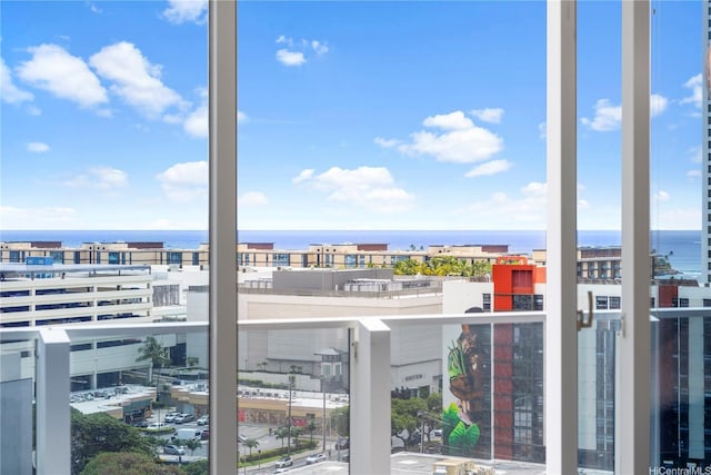 1288 Kapiolani Blvd Unit I1804, Honolulu, HI 96814 - balcony with a water view