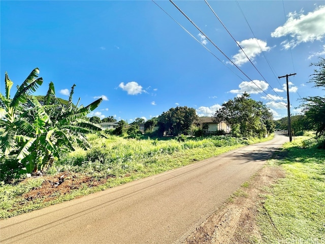 view of road