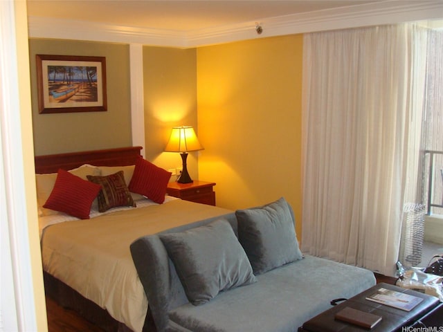 440 Olohana St Unit 1804, Honolulu, HI 96815 - bedroom with ornamental molding