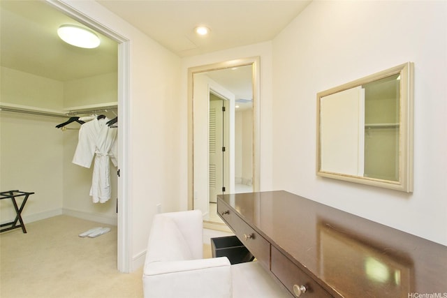 223 Saratoga Rd Unit 2607, Honolulu, HI 96815 - bathroom with a spacious closet and vanity
