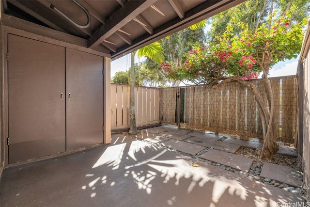 view of patio / terrace