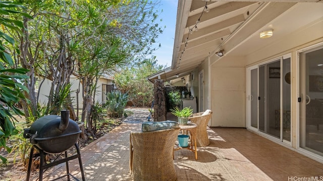 view of patio / terrace with grilling area