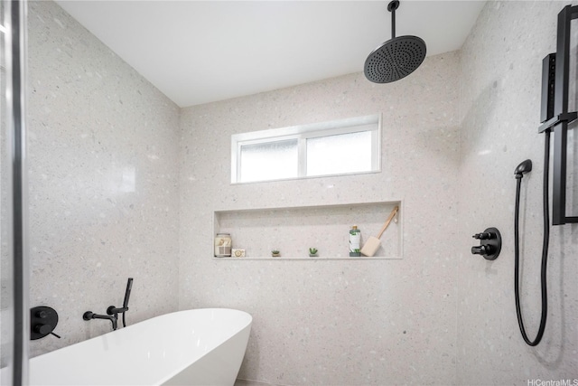 1849 Vancouver Pl, Honolulu, HI 96822 - full bath featuring a freestanding tub and tiled shower