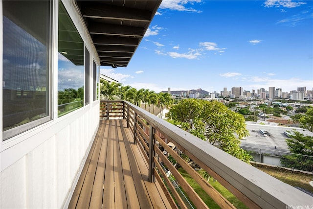 1849 Vancouver Pl, Honolulu, HI 96822 - balcony with a city view