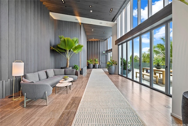 1000 Auahi St Unit 4106, Honolulu, HI 96814 - community lobby featuring a high ceiling and recessed lighting