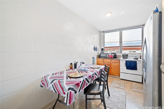 kitchen featuring appliances with stainless steel finishes