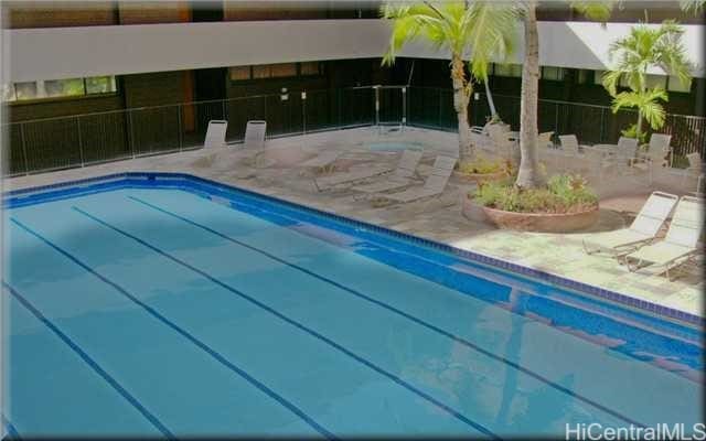 1088 Bishop St Unit 1213, Honolulu, HI 96813 - view of swimming pool with a patio