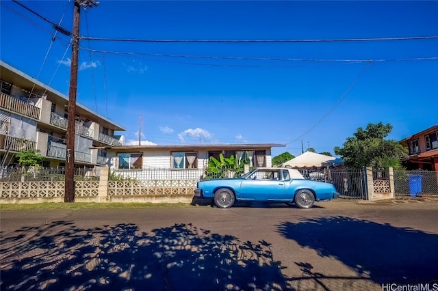 view of car parking