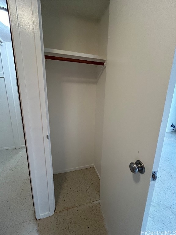 view of closet