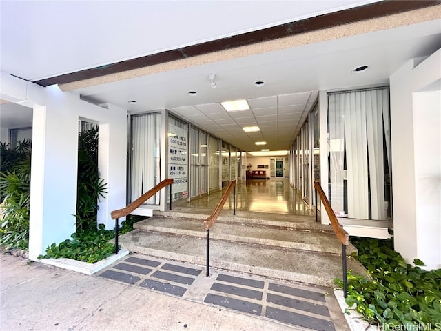 view of community lobby