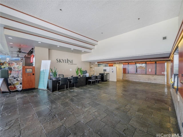 view of reception area