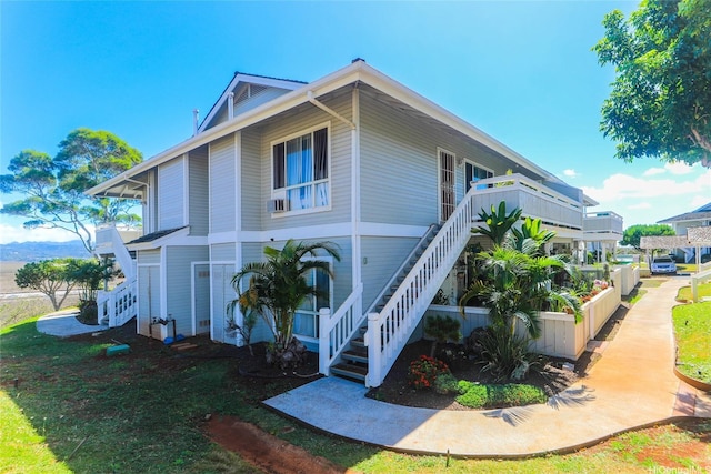 94-1259 Lumikula St Unit 4U, Waipahu, HI 96797 - view of home's exterior featuring stairway