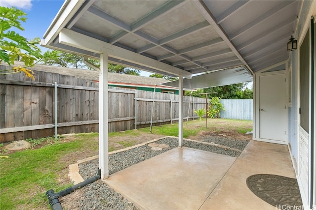 view of patio