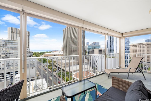 475 Atkinson Dr Unit 1702, Honolulu, HI 96814 - balcony with a view of city