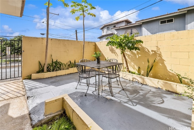 view of patio / terrace